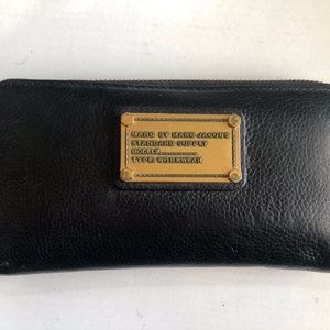 Black Marc Jacobs Zip Wallet